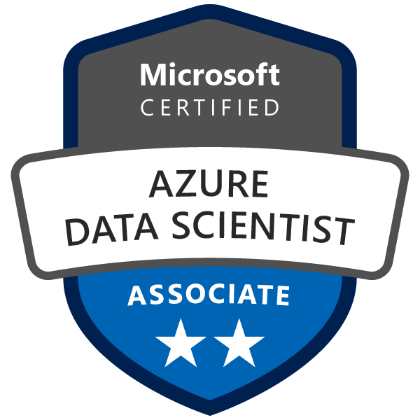 Microsoft Certified: Azure Data Scientist Associate logo