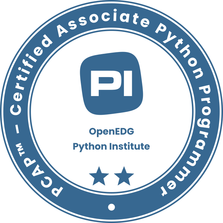 PCAP – Certified Associate in Python Programming logo